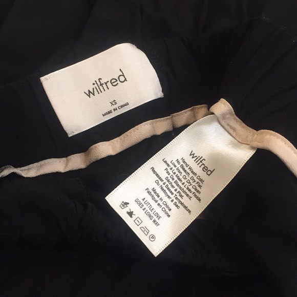 ARITZIA | bnwot WILFRED Faun Pant Black Size XS - Picture 7 of 10